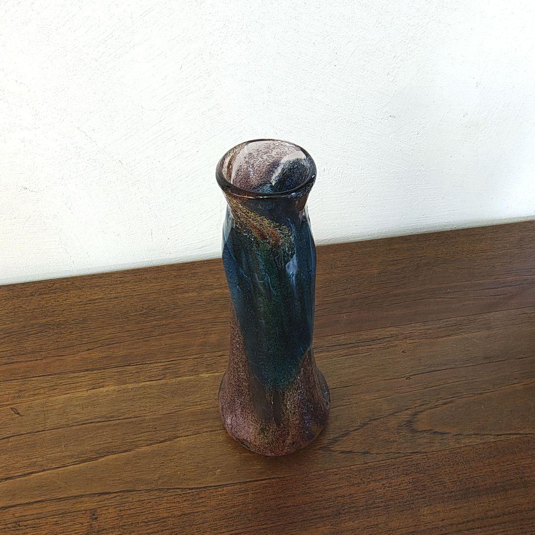 ア*マ様 【稲嶺盛吉】琉球ガラス 花瓶 フラワーベース