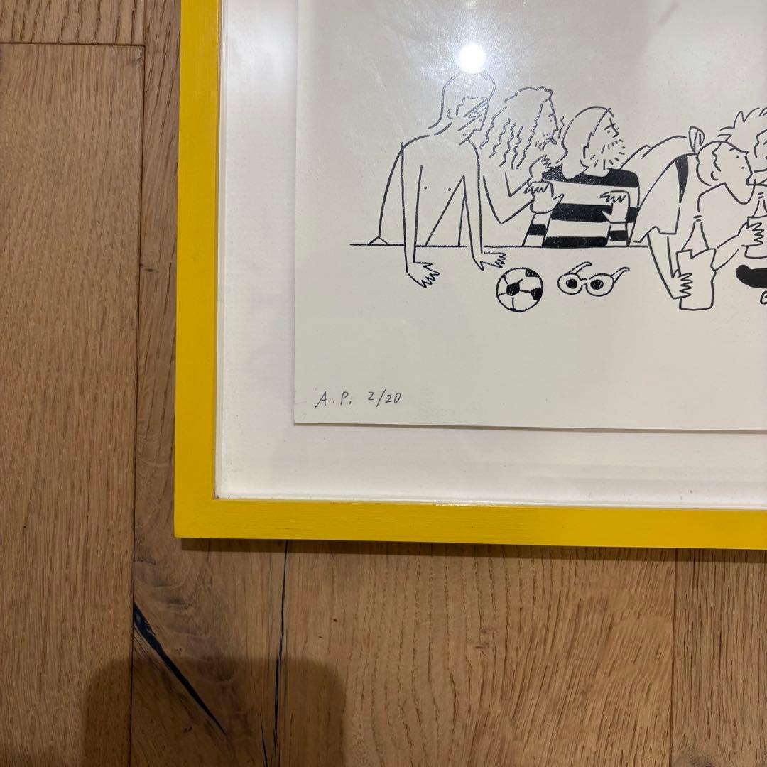 長場雄 The Last Supper (2019) シルクスクリーン ED20