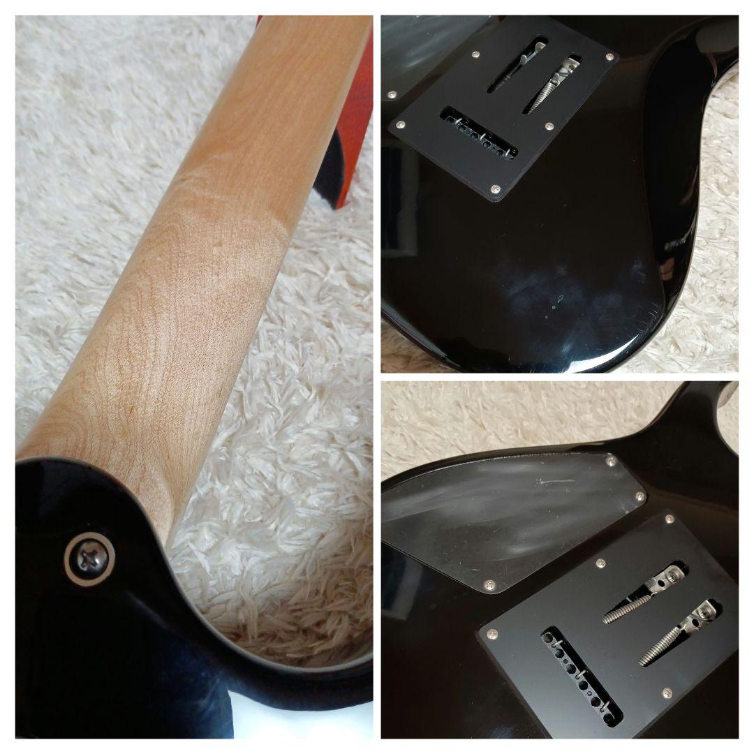 Bacchus GRACE-ATS バッカス エレキギター トレモロアーム 黒