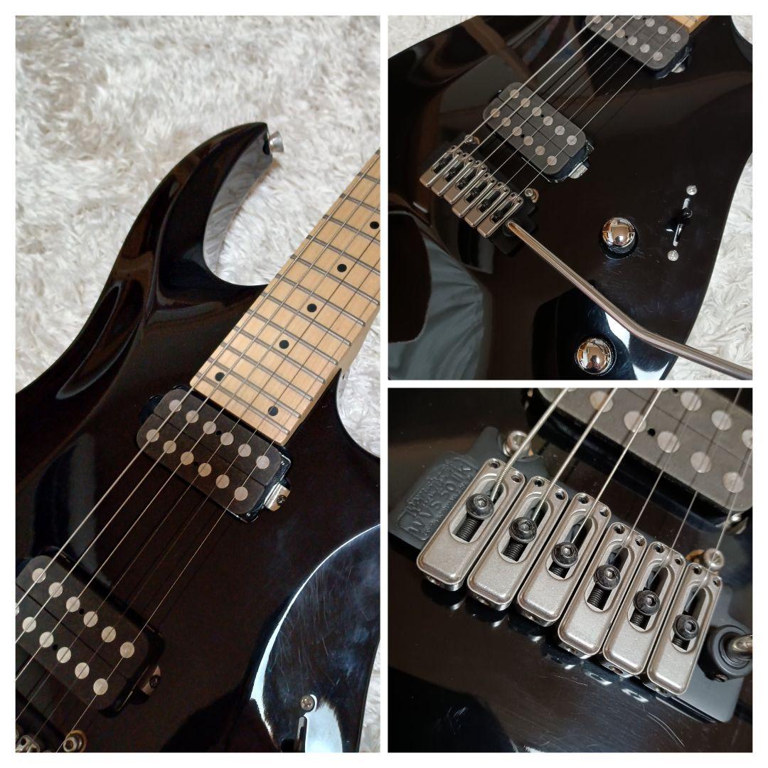 Bacchus GRACE-ATS バッカス エレキギター トレモロアーム 黒