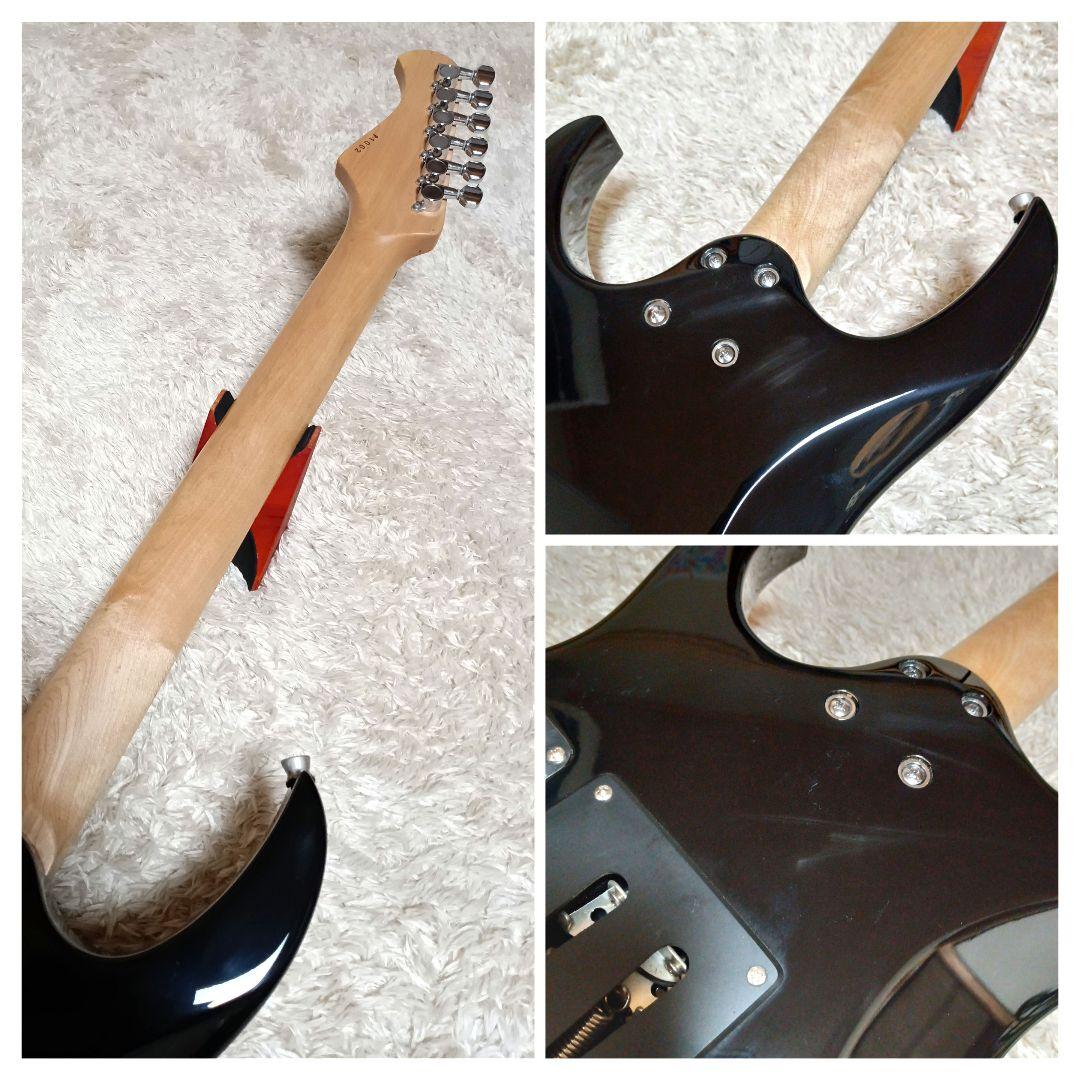 Bacchus GRACE-ATS バッカス エレキギター トレモロアーム 黒