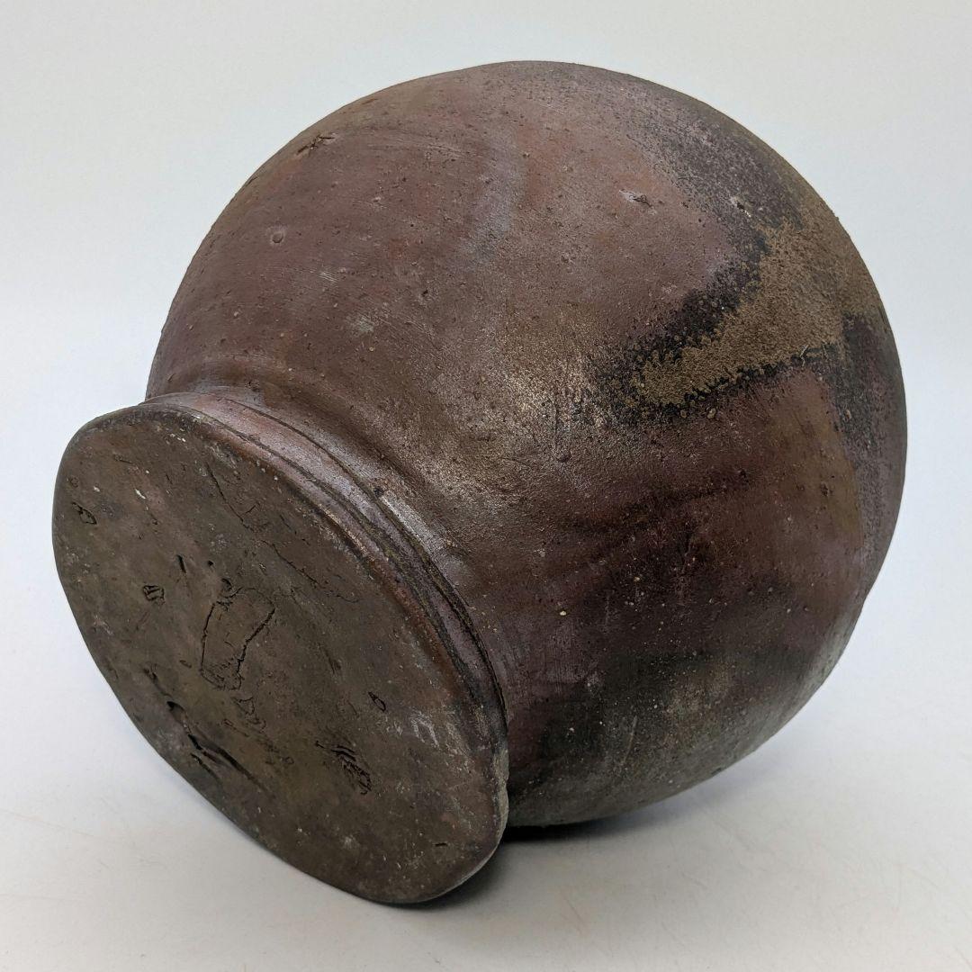 伝統工芸士 豊福寛 備前焼 水指B 共箱共布栞 茶道具 茶器 食器 抹茶 水差し