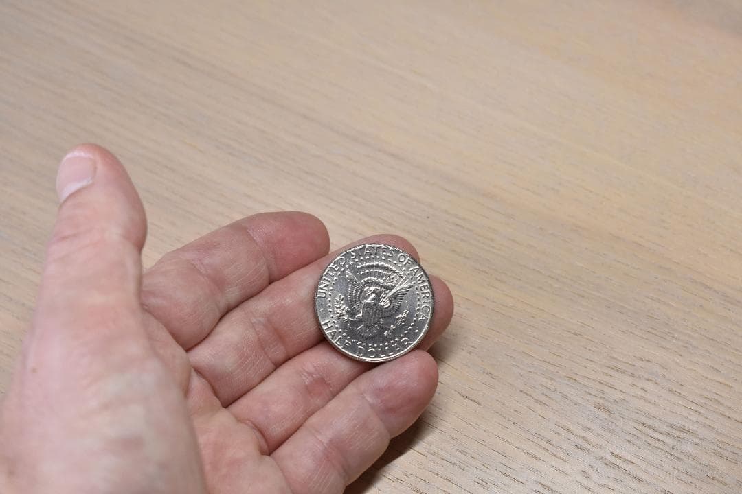 【手品】シルバー＆カッパー（ジョンソン）説明書あり_マジック