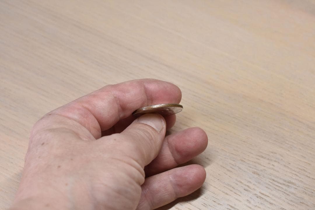 【手品】シルバー＆カッパー（ジョンソン）説明書あり_マジック