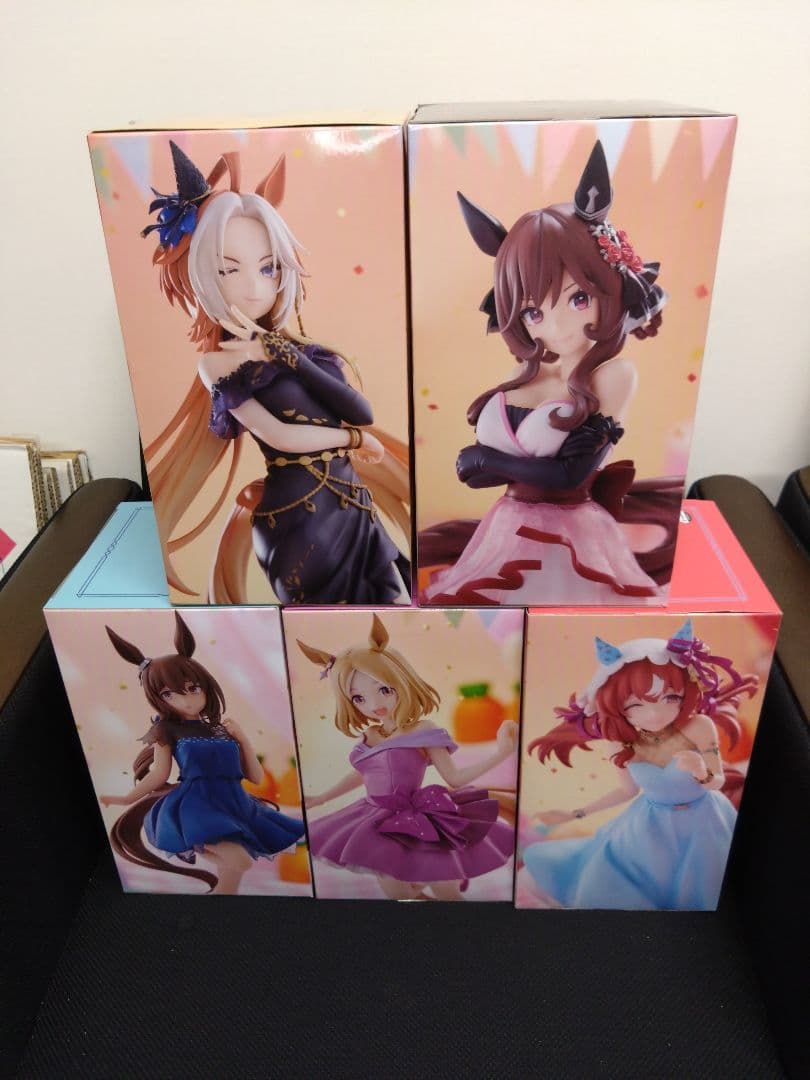 ウマ娘Trio−Try−iT ウマ娘 フィギュア ラウンドワン限定 5体セット