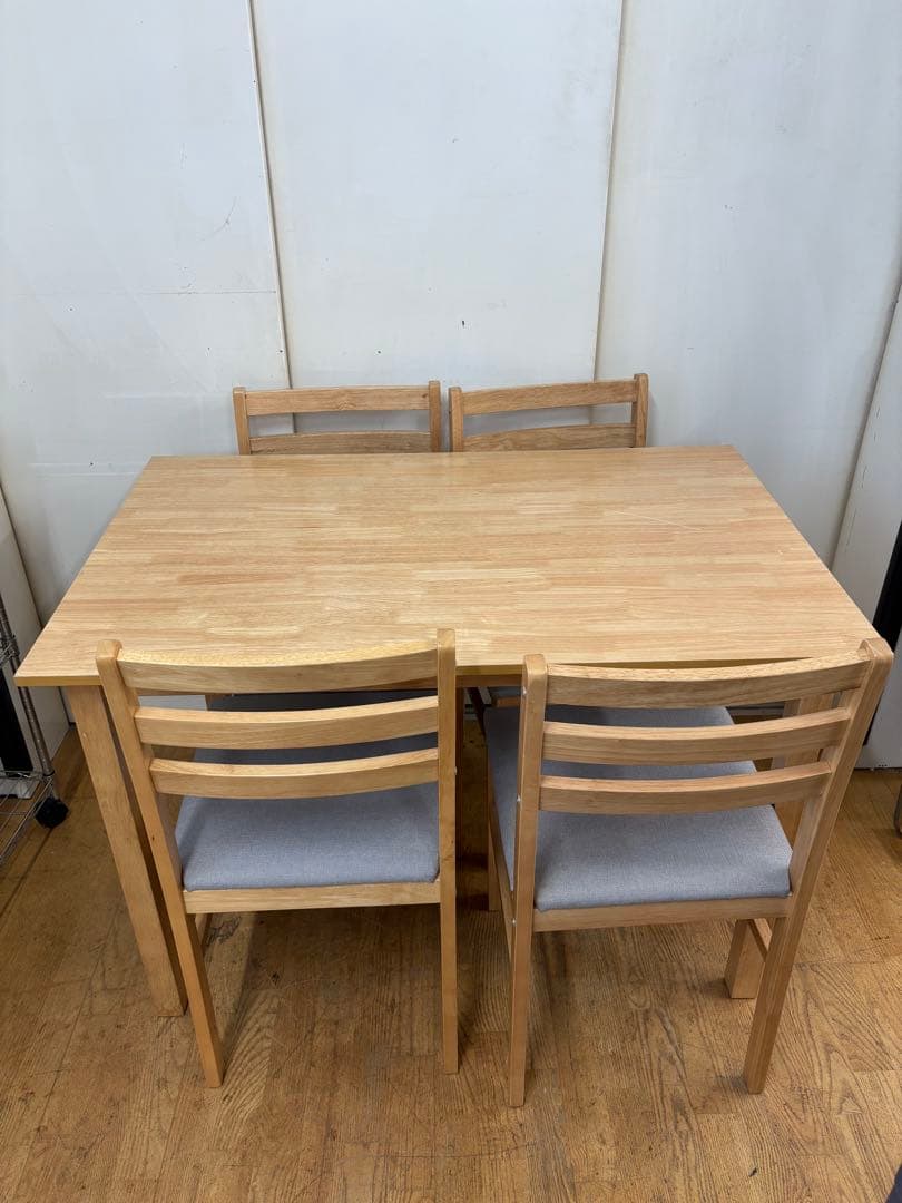 M033ダイニング5点セット 幅1100mm 木製