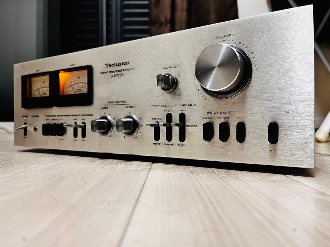 Technics SU-7700プリメインアンプ　(1976年)