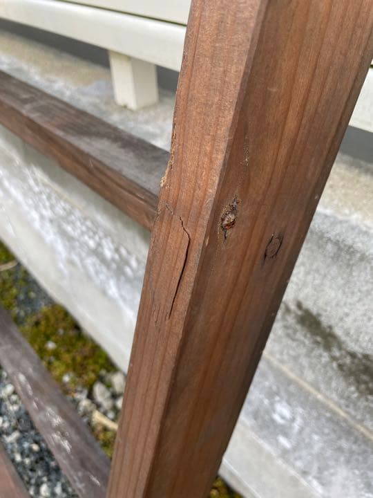 古材 ビンテージ梯子 はしご 古道具当時物 アンティーク インテリアディスプレイ