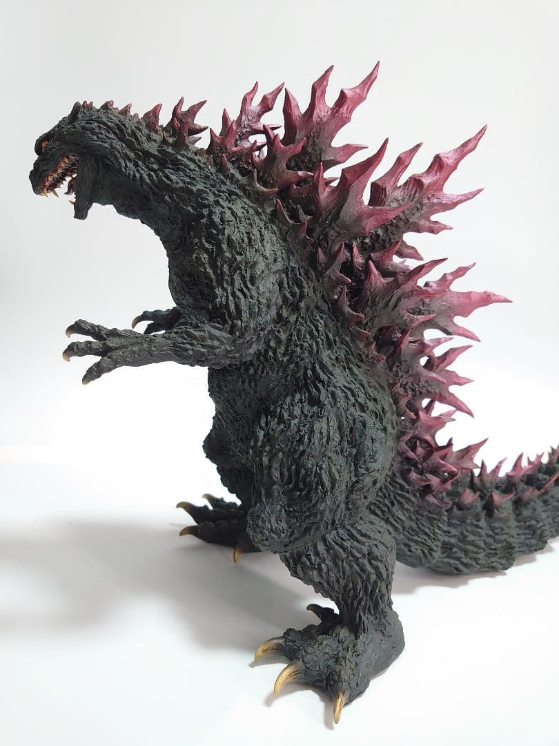 ゴジラ2000 ミレニアム ひな形レプリカ ソフビ メタリックレッドバージョン
