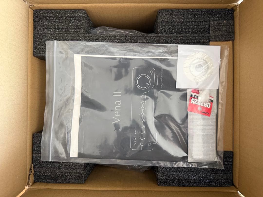 Quad Vena II アンプ/グレー美品