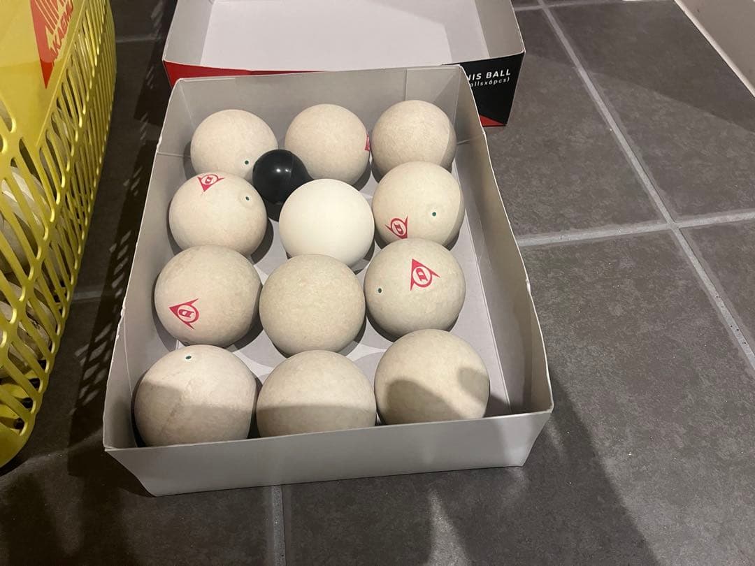 公認球　ソフトテニスボール180球　アカエム、ケンコーボール