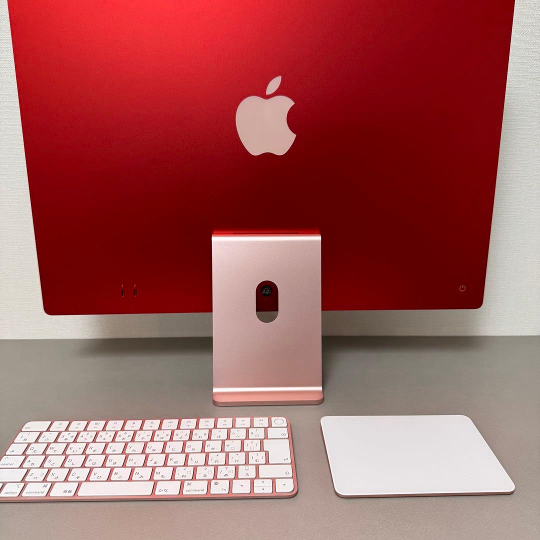 Apple iMac 24インチ（M1, 2021年モデル）ピンク
