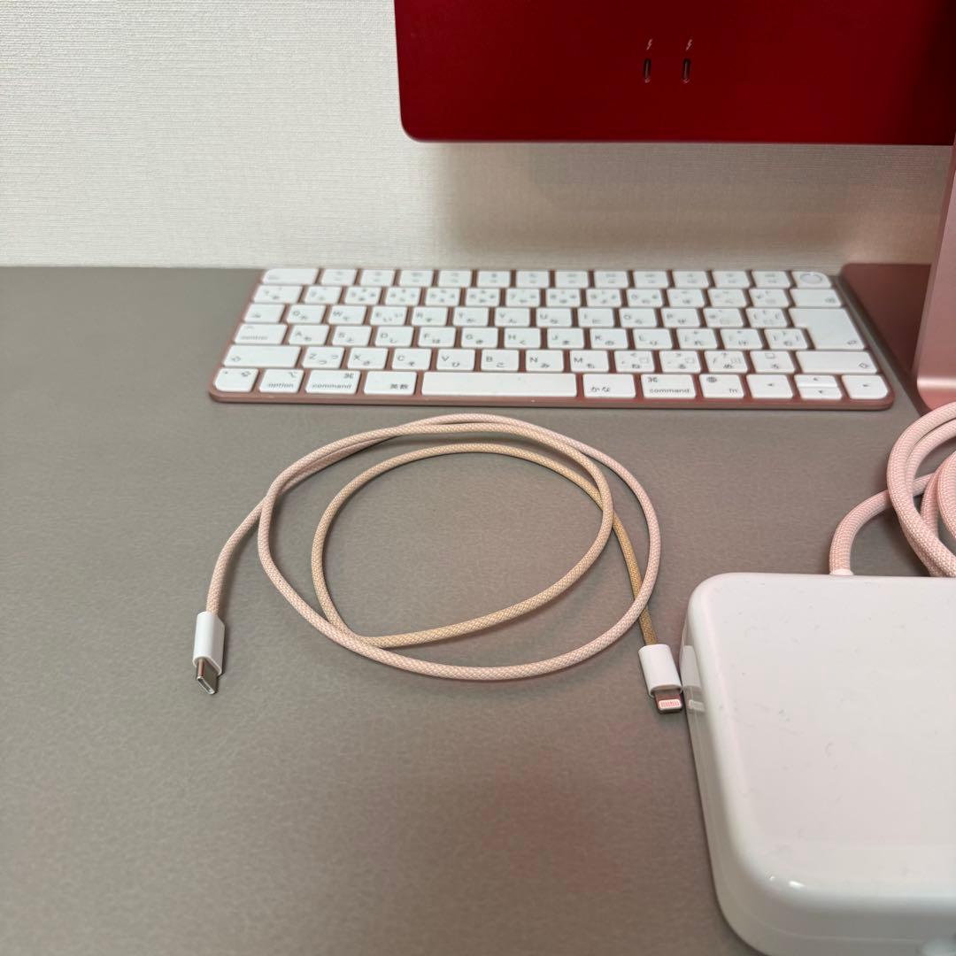 Apple iMac 24インチ（M1, 2021年モデル）ピンク
