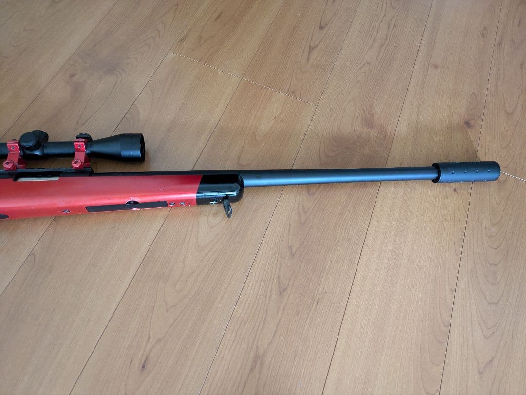 スナイパーライフルVSR-10 赤と黒 スコープ付き
