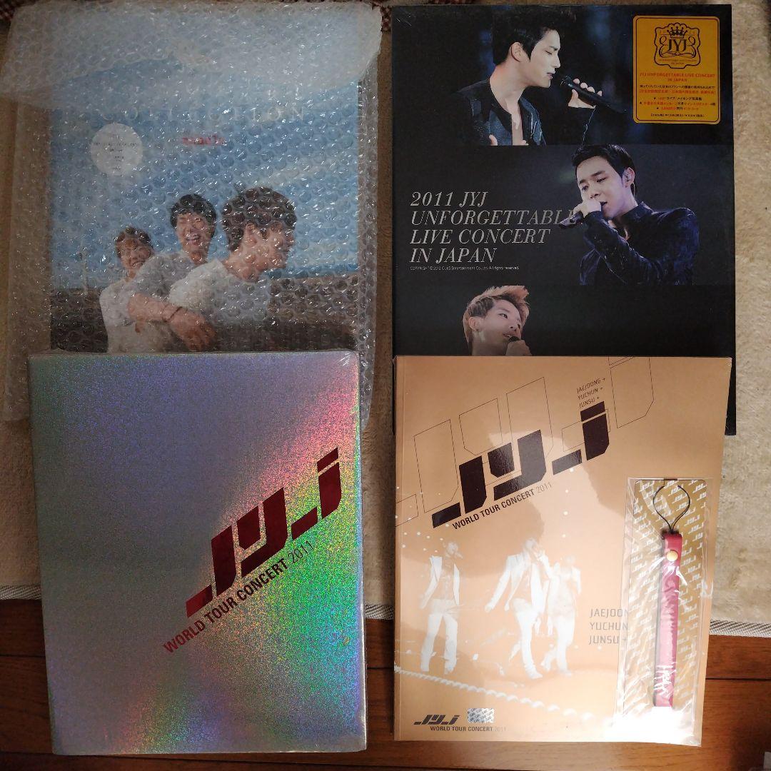 初回盤　JYJ WORLD TOUR CONCERT 2011 DVD 写真集
