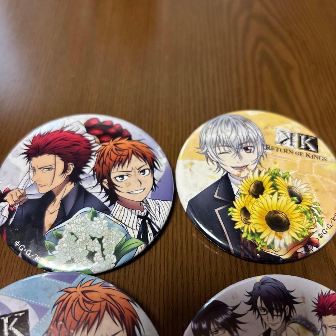 アニメK 検定　缶バッジ8種セット