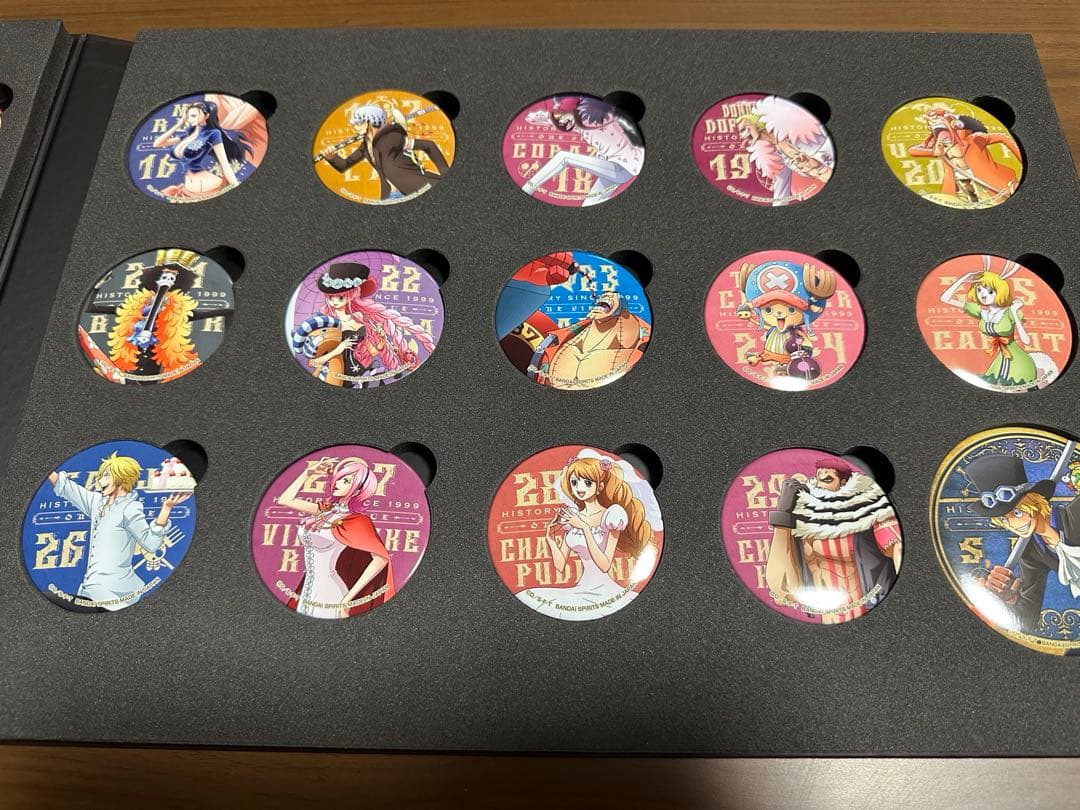 とるパカ！　ワンピースアニメ20周年記念缶バッジコンプリートセット (サボ)