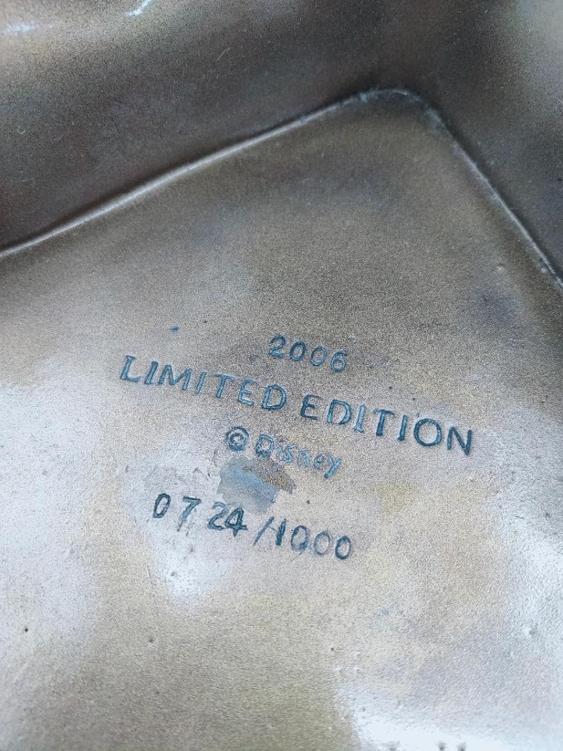 ミッキーマウス アニバーサリー 特大 ブロンズ像 2006 1000体限定 ②