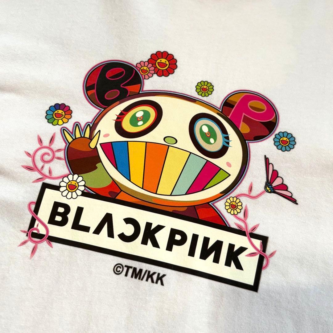 美品 村上隆 BLACKPINK FLOWER GARDEN Tシャツ XS