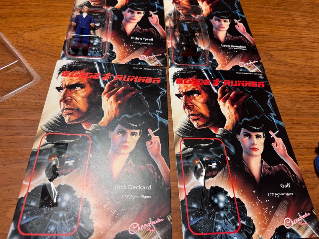 ブレードランナー　フィギュア　４種セット　blade runner