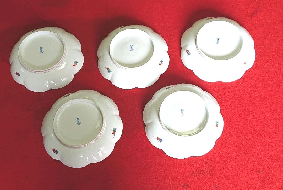 十四代柿右衛門輪花皿5