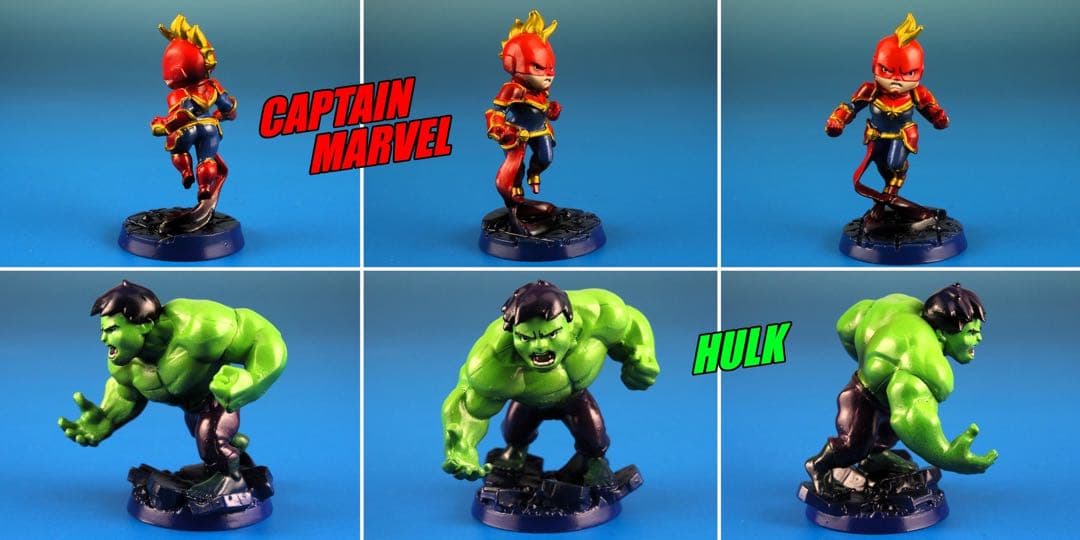 ボードゲーム MARVEL UNITED マーベルユナイテッドフィギュア塗装済み