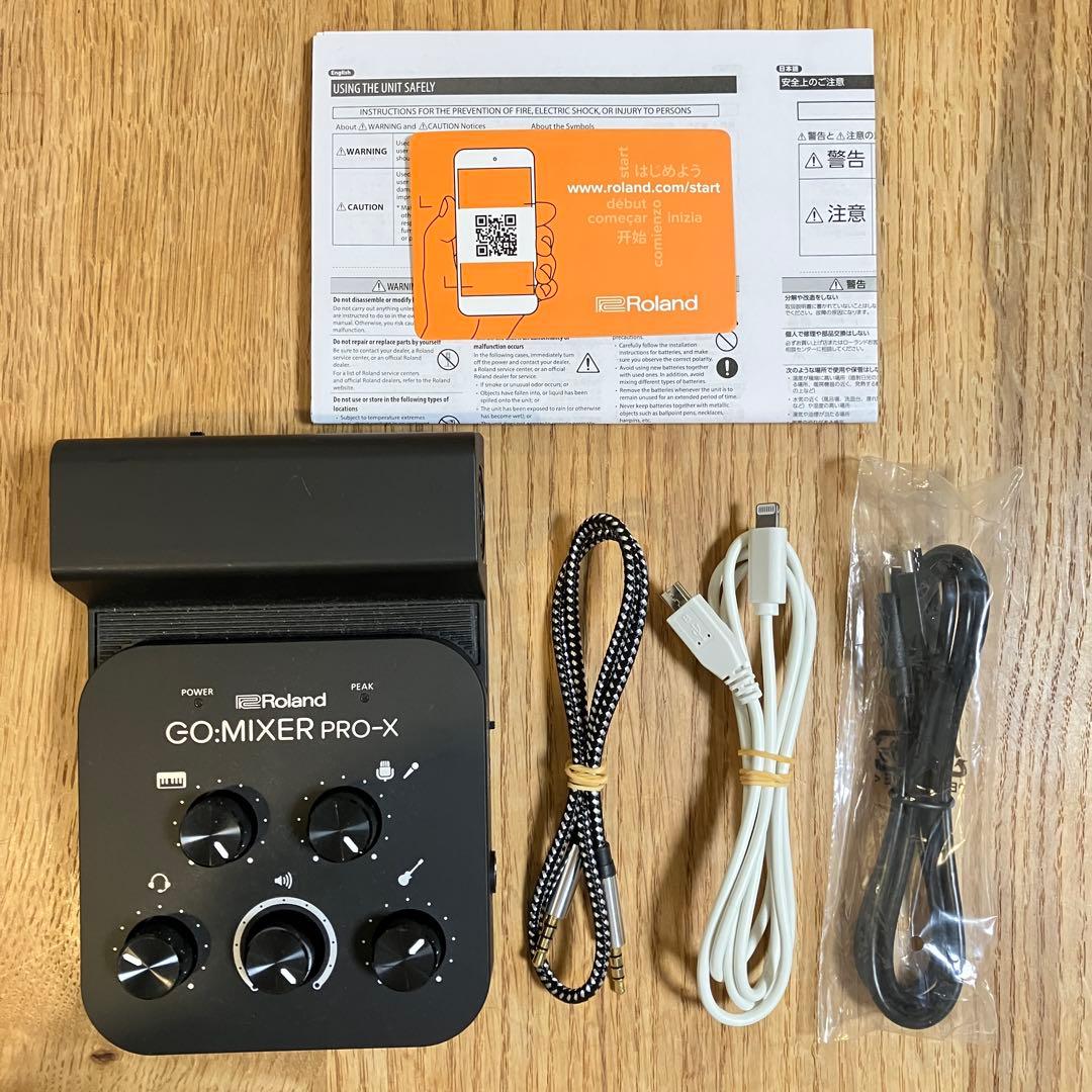 配信機器・PA機器・レコーディング機器 GO:MIXER PRO-X Roland