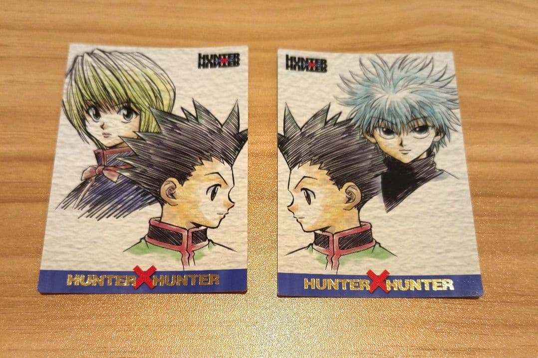 HUNTERHUNTER ハンターハンター カードダスマスターズ　初版　2枚