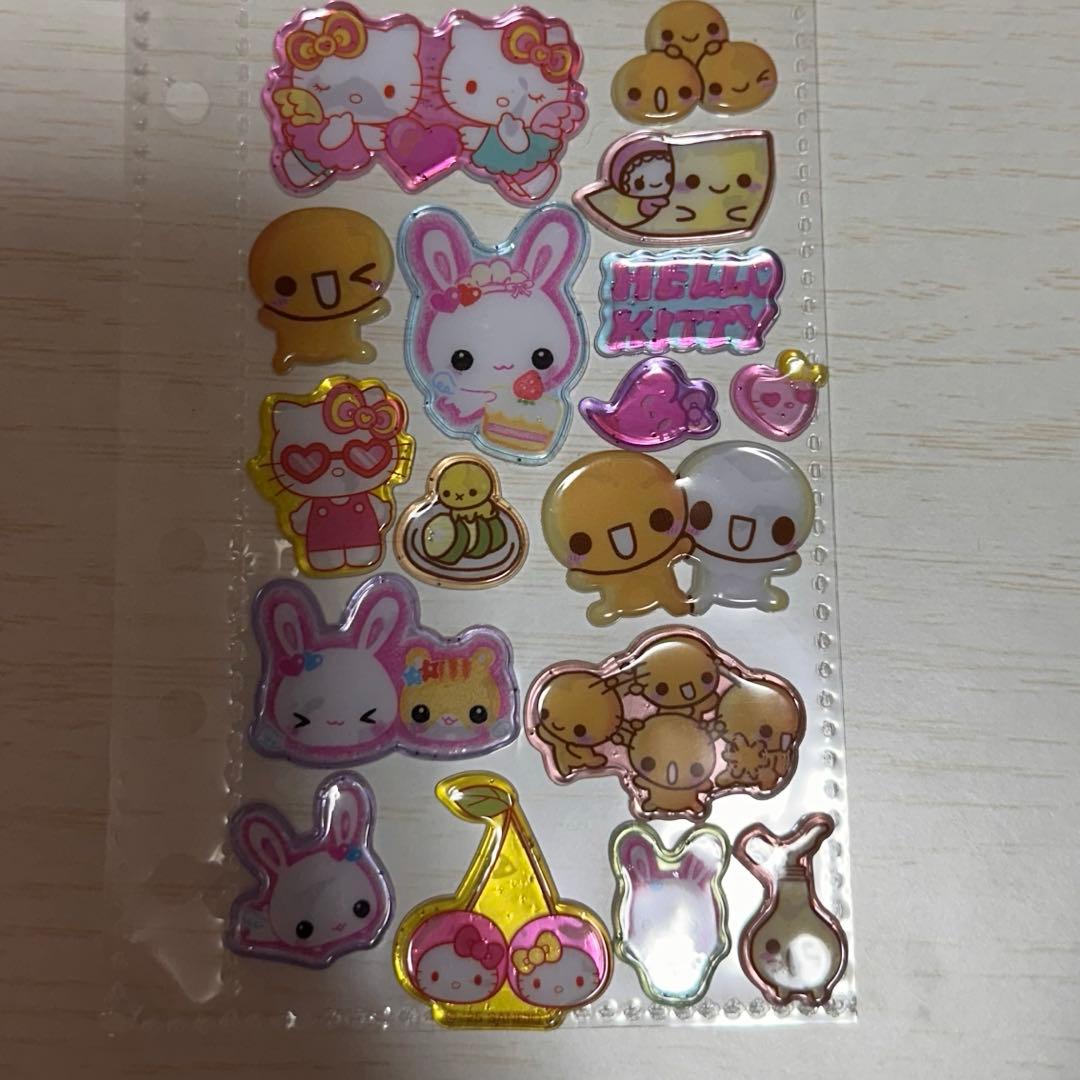 シール帳完成品　ボンボンドロップシール　たまごっち　ちいかわ　しすくちゃん　平成