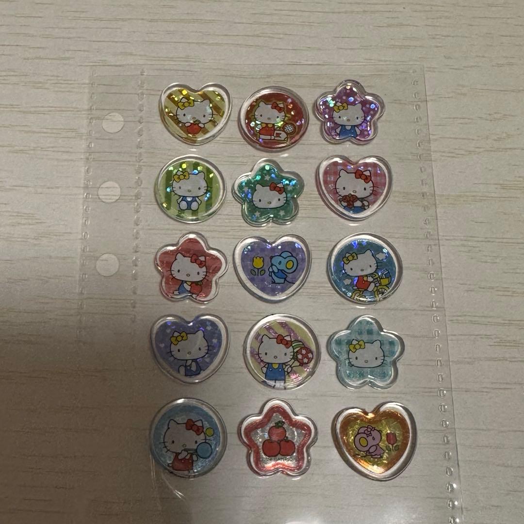 シール帳完成品　ボンボンドロップシール　たまごっち　ちいかわ　しすくちゃん　平成