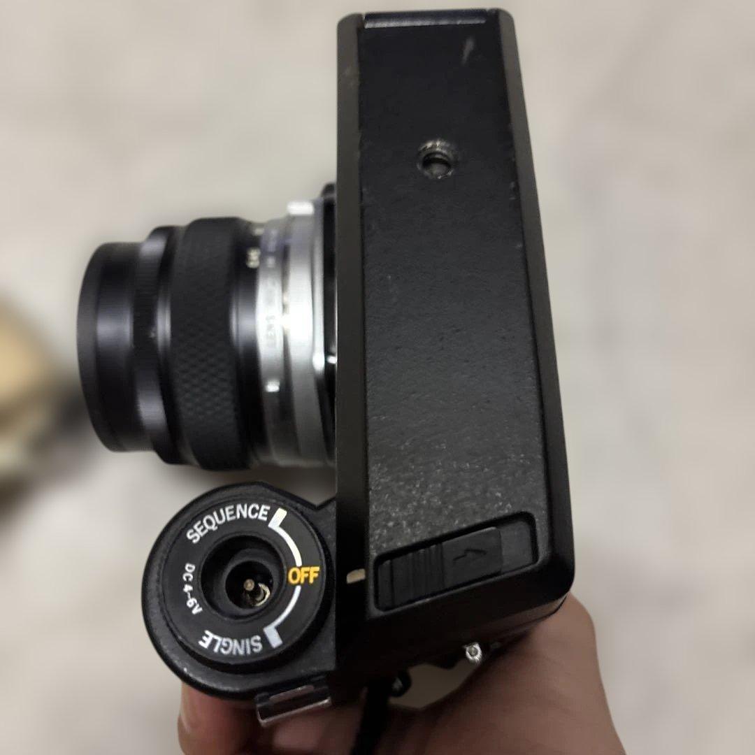 OLYMPUS OM-1 一眼レフカメラ　望遠とシャッター付き