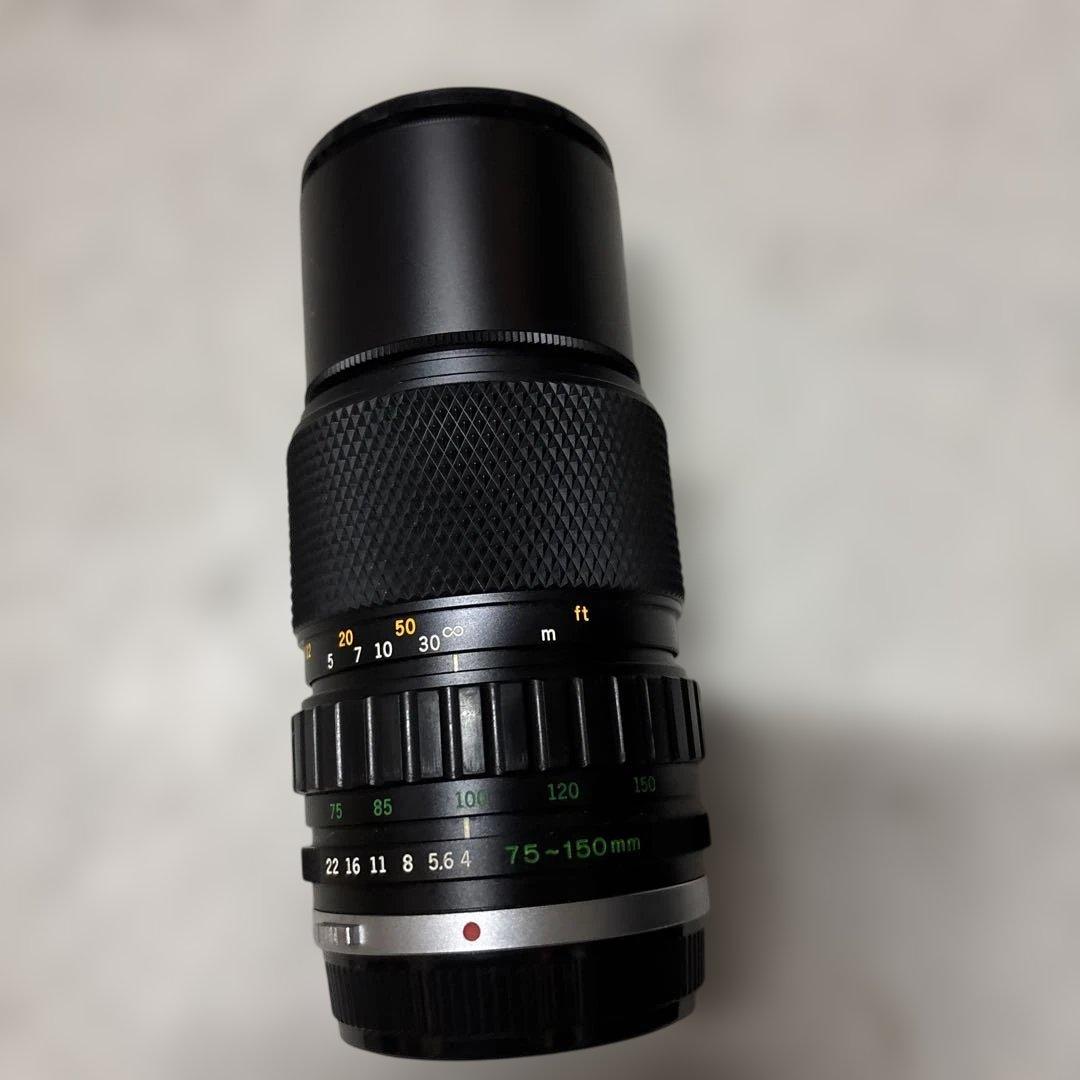 OLYMPUS OM-1 一眼レフカメラ　望遠とシャッター付き