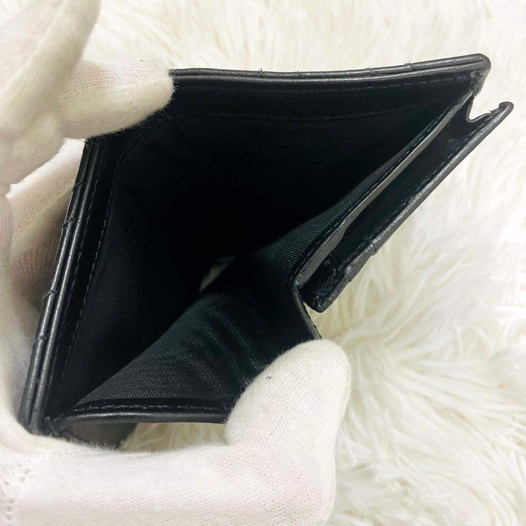 極美✨付属完備✨GUCCI 二つ折り財布 キルティング マーモントGG レザー