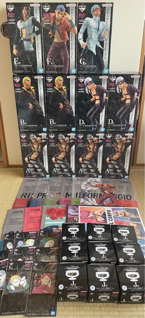 996.一番くじジョジョの奇妙な冒険 GOLDENWIND HITMANTEAM