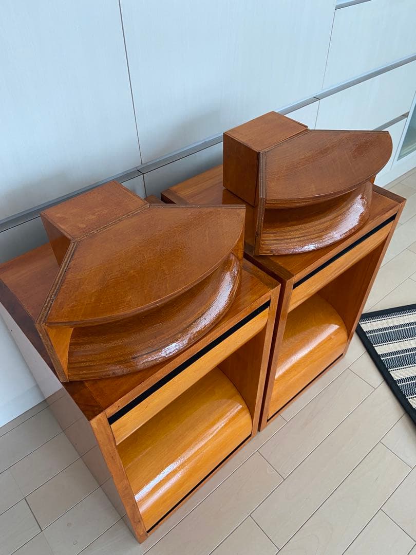 ウッドホーン搭載フロントロードホーンスピーカー