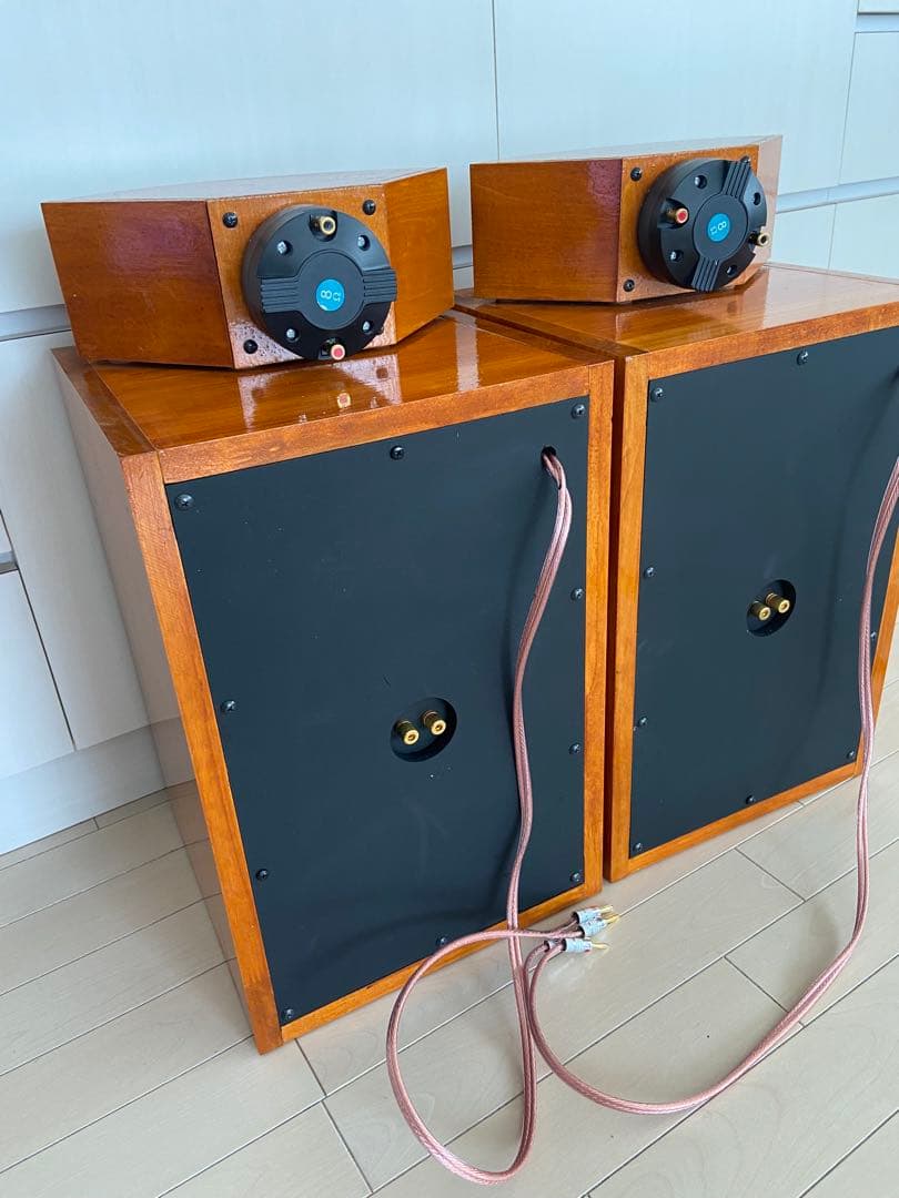 ウッドホーン搭載フロントロードホーンスピーカー