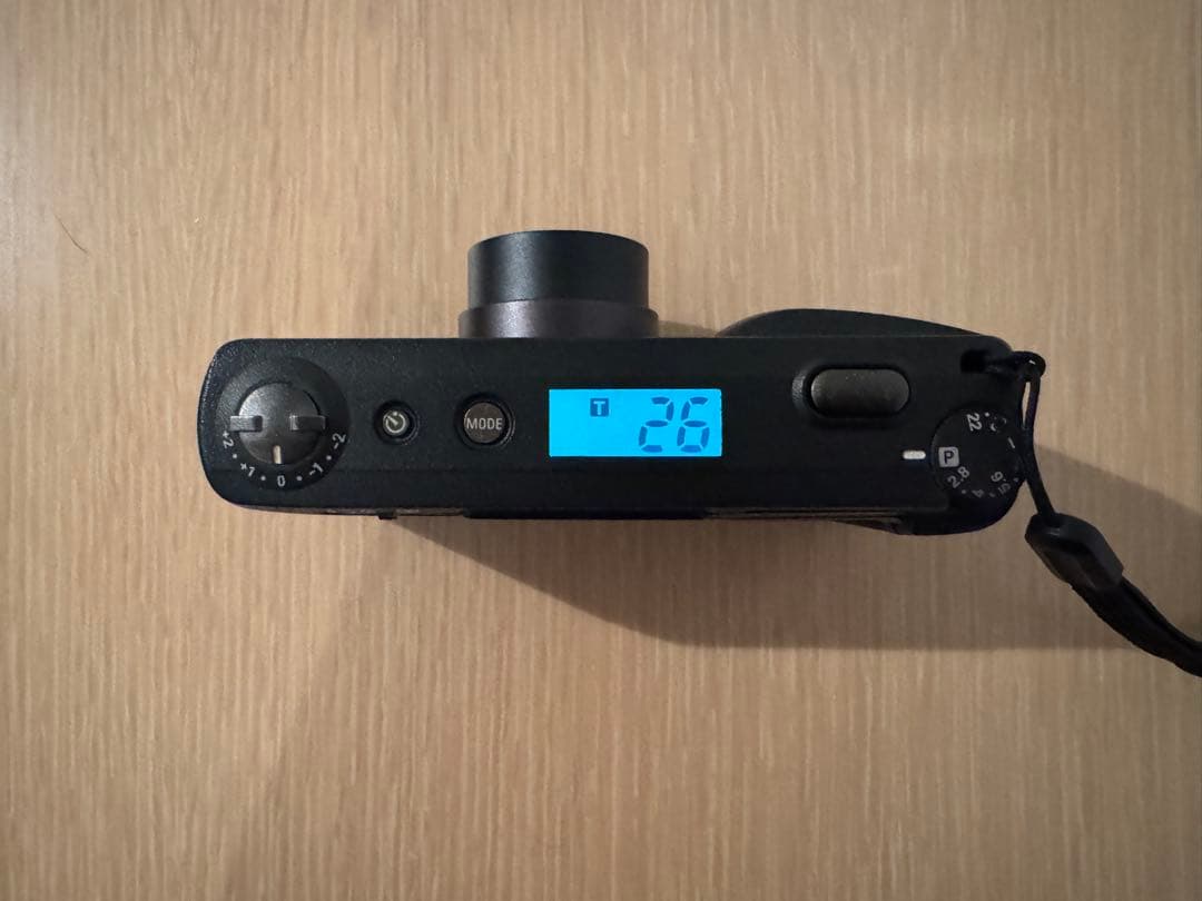 美品 液晶良好 完動品 RICOH リコー GR1S 箱、取説、フードあり