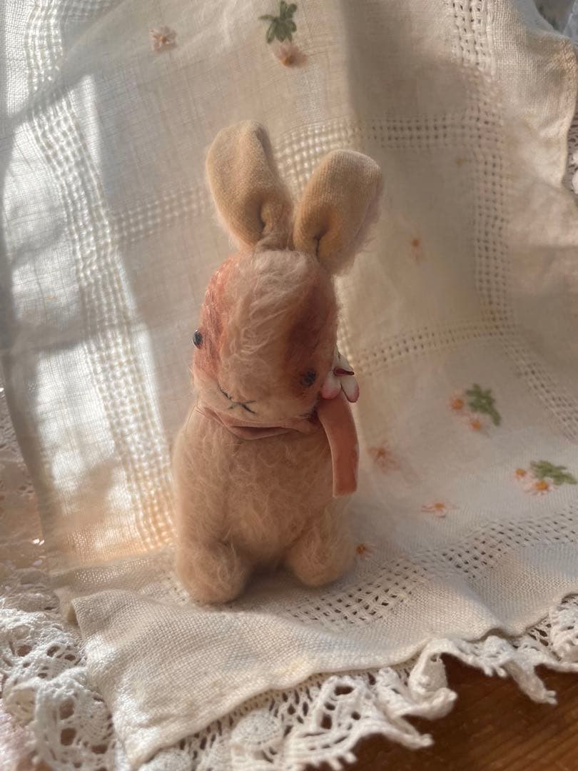 作家さま　アンティーク風　うさぎ　ぬいぐるみ
