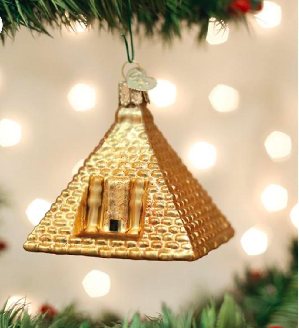 ピラミッド　エジプト　クリスマス　オーナメント　アスティエ・ド・ヴィラット