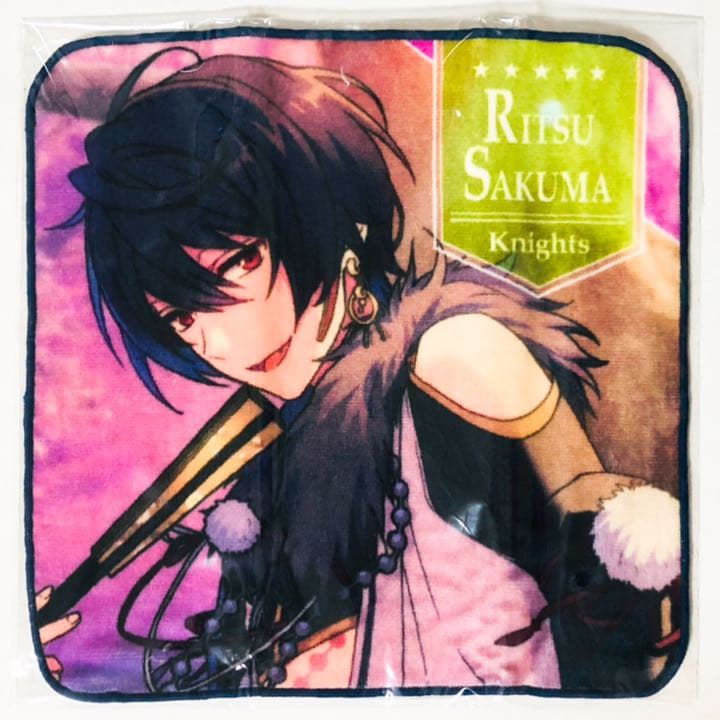 新品★あんスタ★Knights【朔間凛月】ビジュアルミニタオル★3点セット