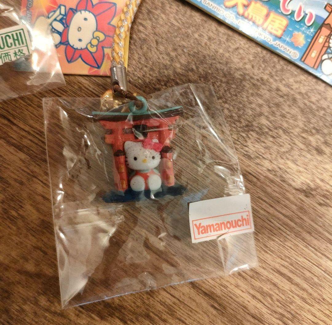 ご当地キティ　ストラップ　広島 島根 出雲