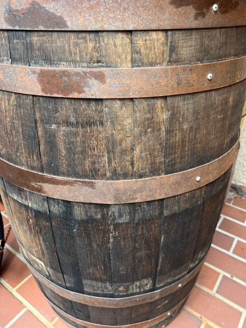 【miya】木製 ワイン樽テーブル 高さ110cm