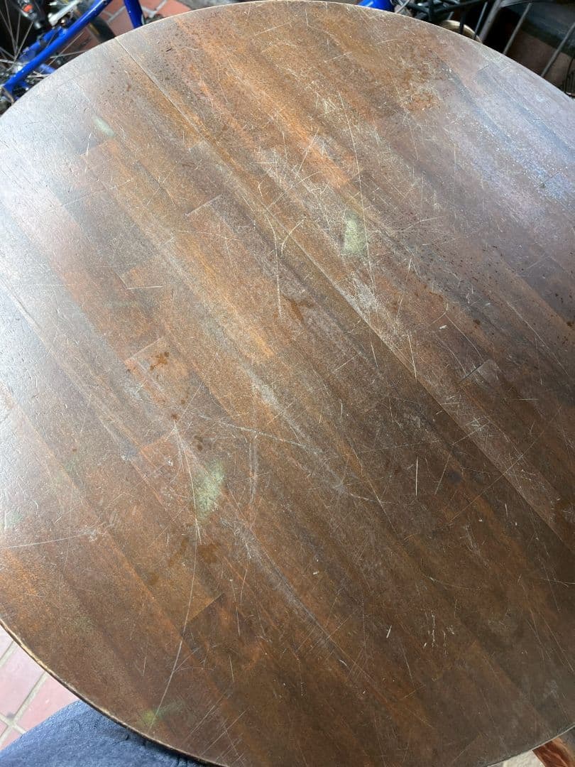 【miya】木製 ワイン樽テーブル 高さ110cm