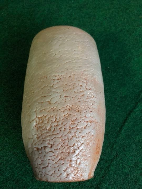 人間国宝　加藤孝造作品　花器　美濃焼　志野焼