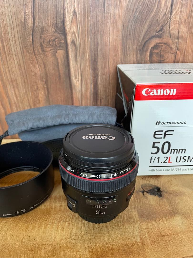 Canon EF 50mm f/1.2L USM レンズ