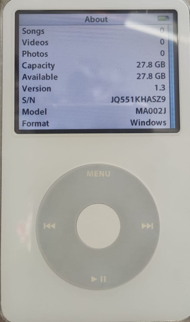 M*☆様 Apple iPod Classic 30GB MA002J　箱付き