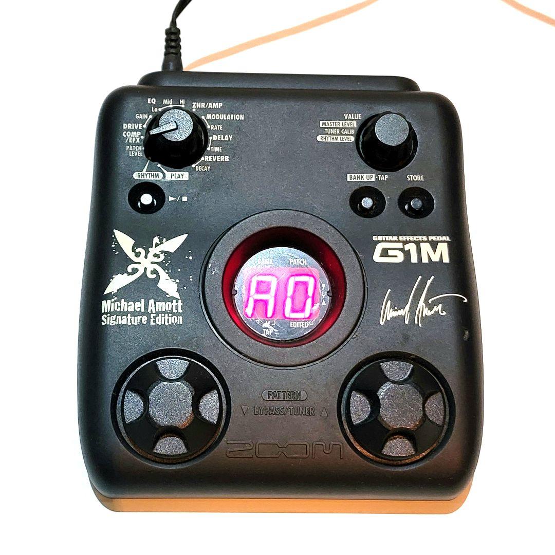 【希少】【美品】ZOOM マルチエフェクター G1M マイケル・アモット
