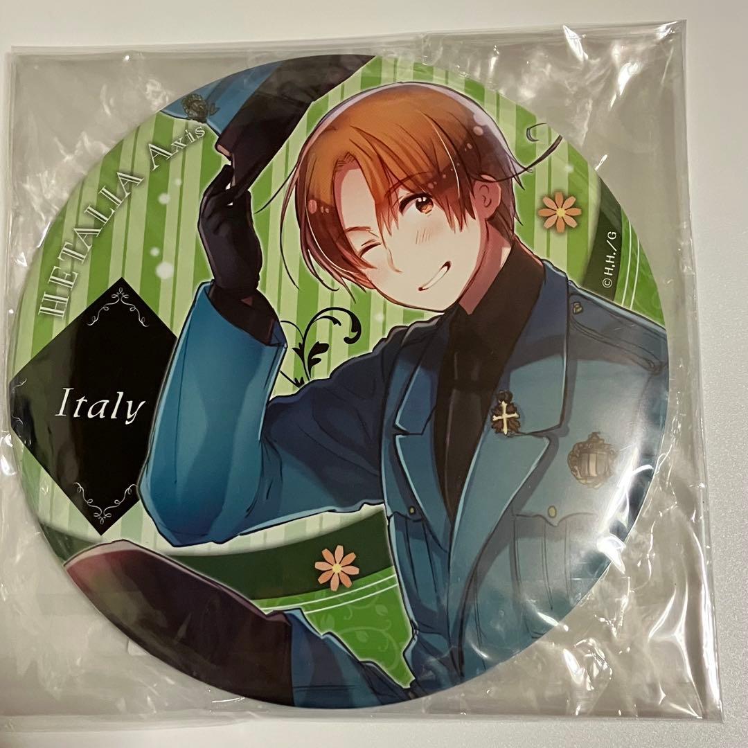 【新品未開封】ヘタリア　Big 缶バッジ イタリア