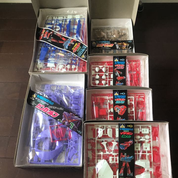 ガンダム　イデオン　　1／600シリーズ全シリーズ