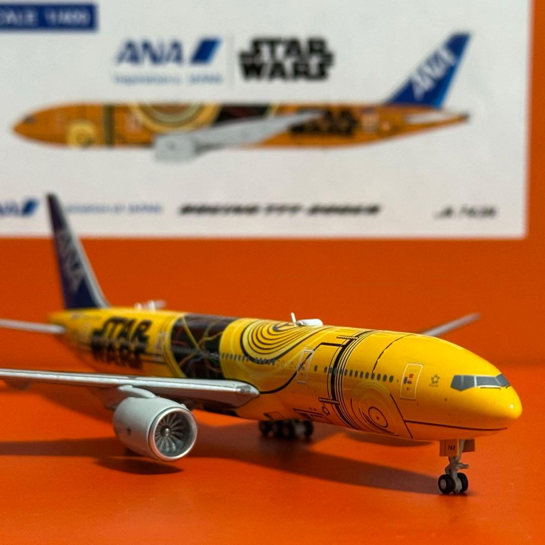 JC ANA C-3PO B777-200ER JA743A 1/400 新品